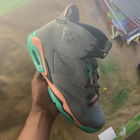 Custom Jordan 6s “After The Storm” by SJRcustoms - Picture 6 of 7